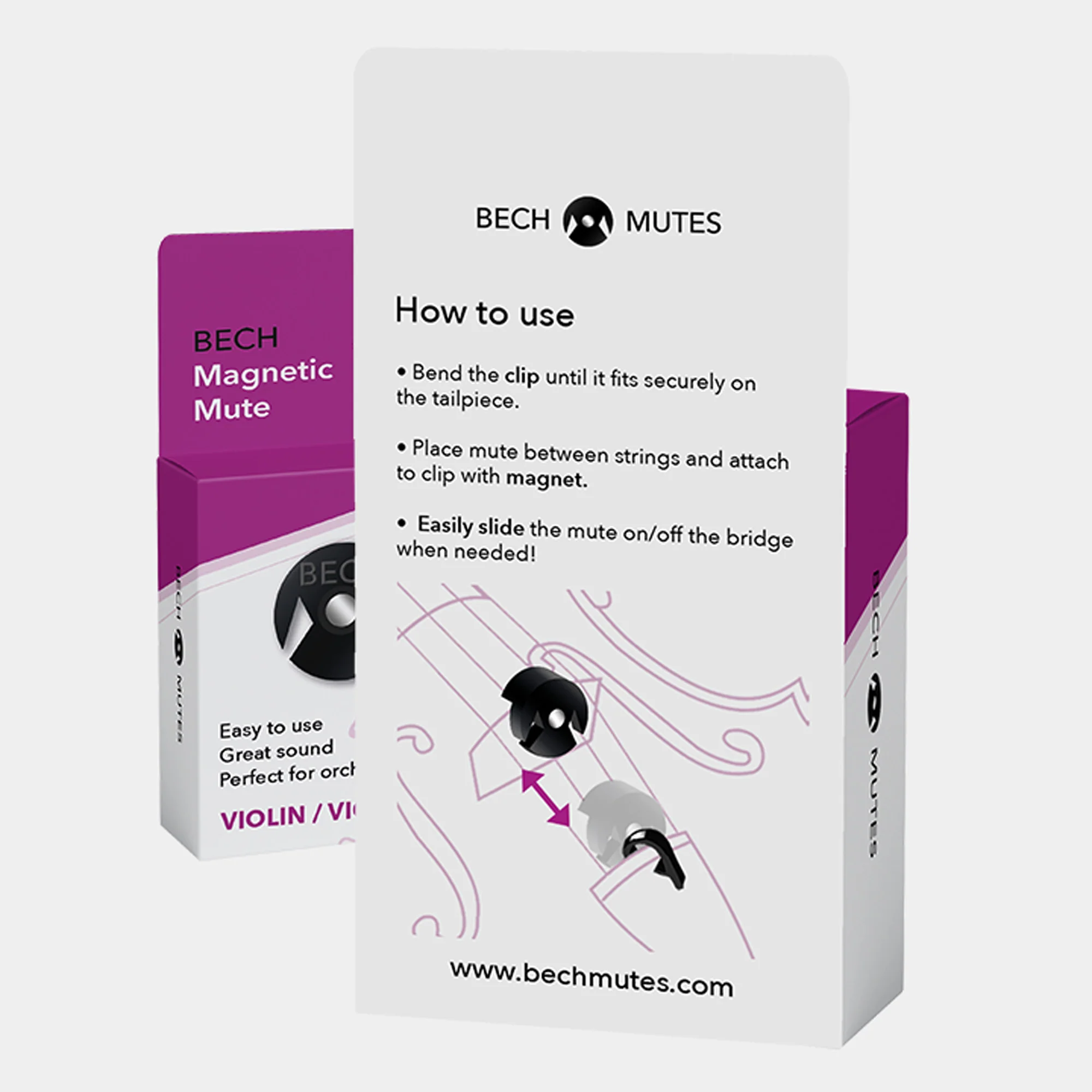 Magnetic Violin Mute - Image 4