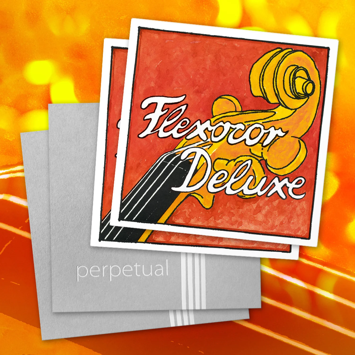Flexocor Deluxe / Perpetual Custom Cello String Set - Image 2