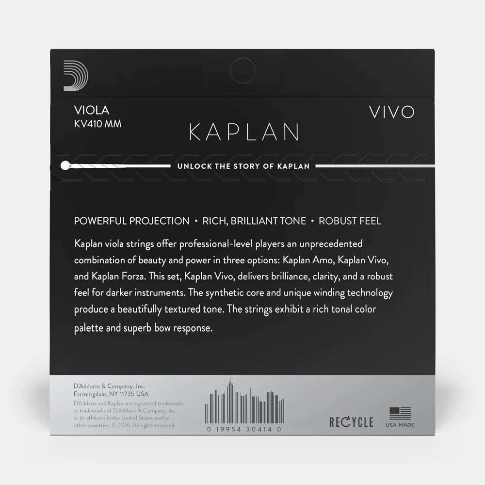 Kaplan Vivo Viola String Set - Image 3