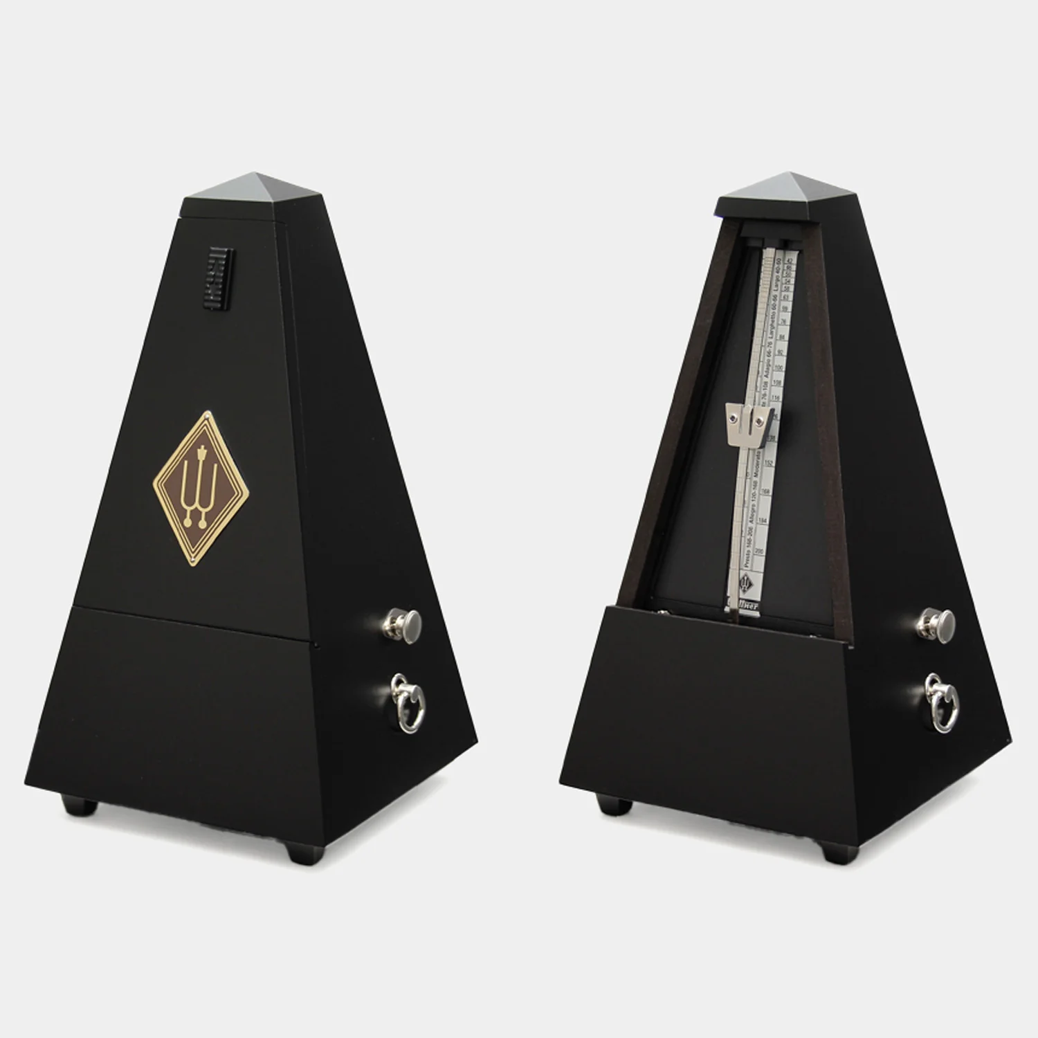 Metronome in Matt Black Solid Wooden Casing - Image 2