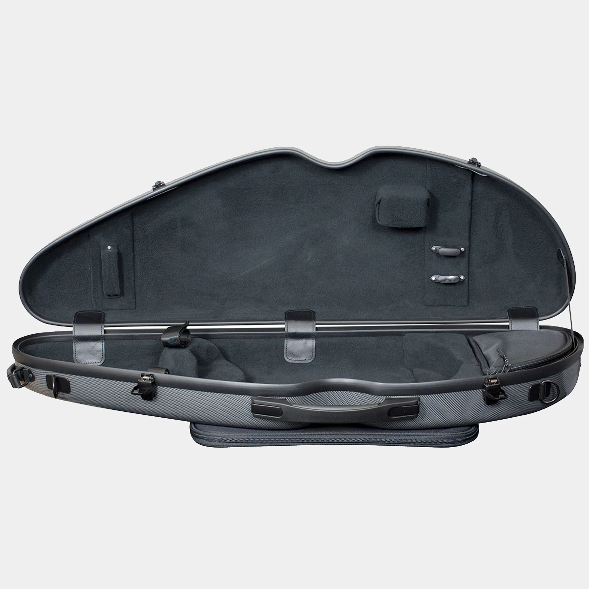 Polycarbonate Halfmoon Violin Case - Image 3