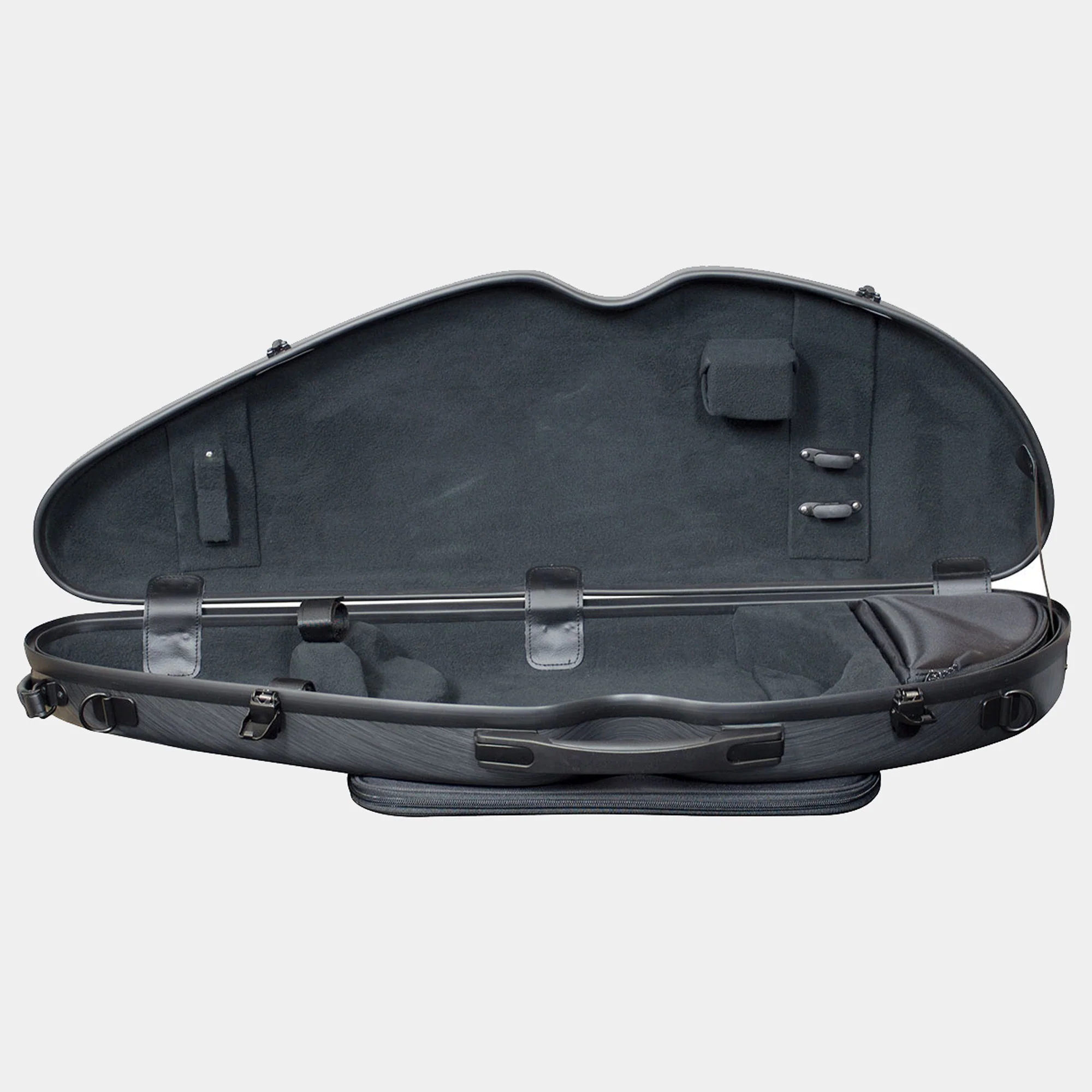 Polycarbonate Halfmoon Violin Case - Image 6