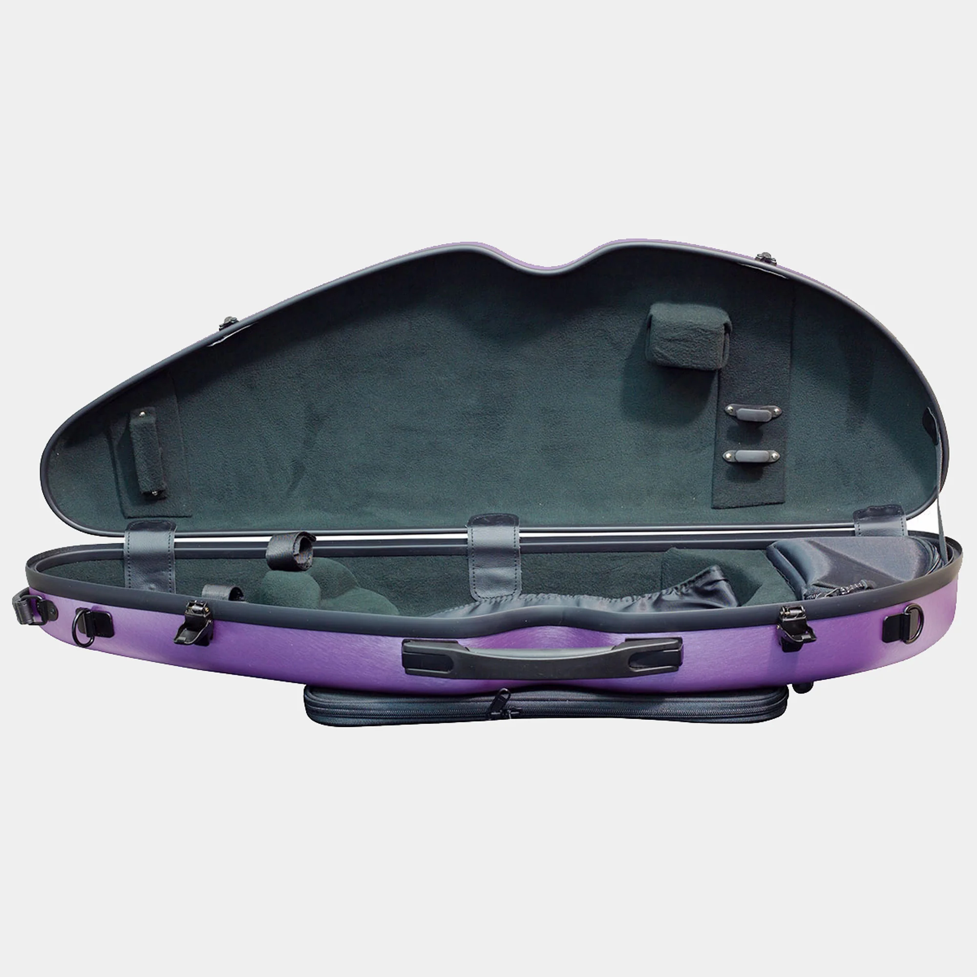 Polycarbonate Halfmoon Violin Case - Image 9