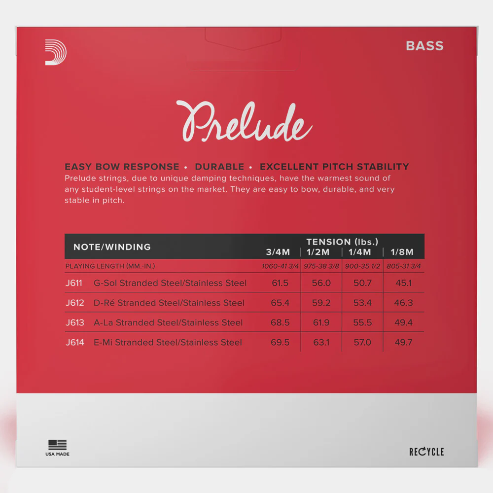 Prelude Bass String Set - Image 3