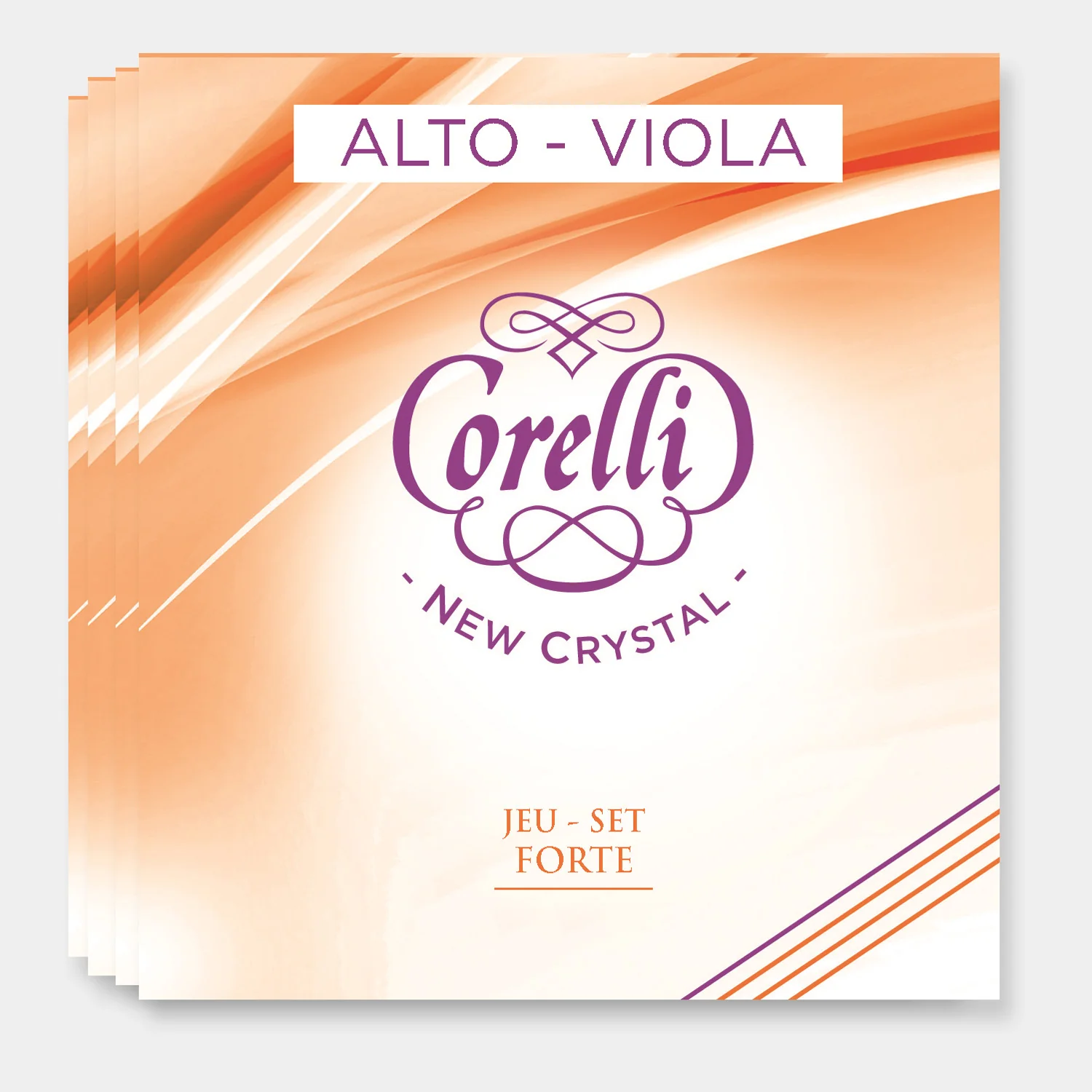 Corelli New Crystal Viola String Set - Image 3