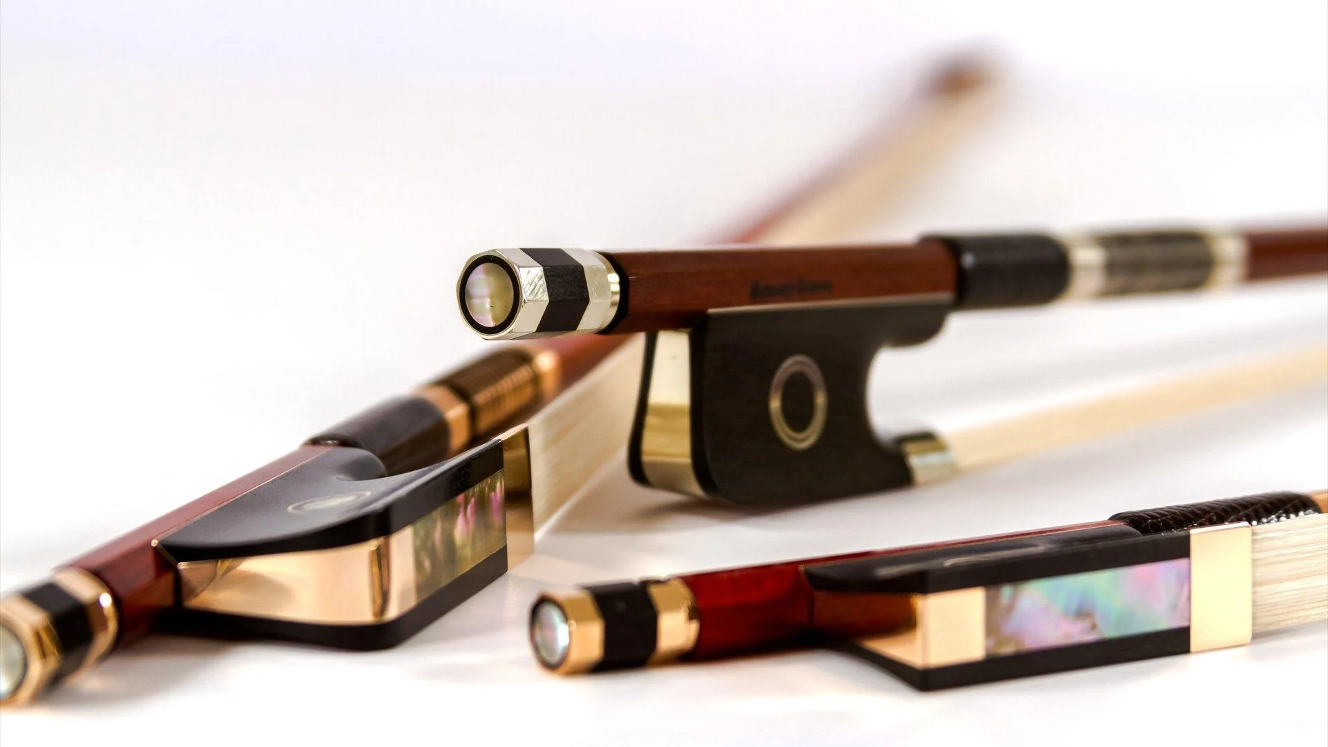 Silver Artisan Violin Bow - Image 4