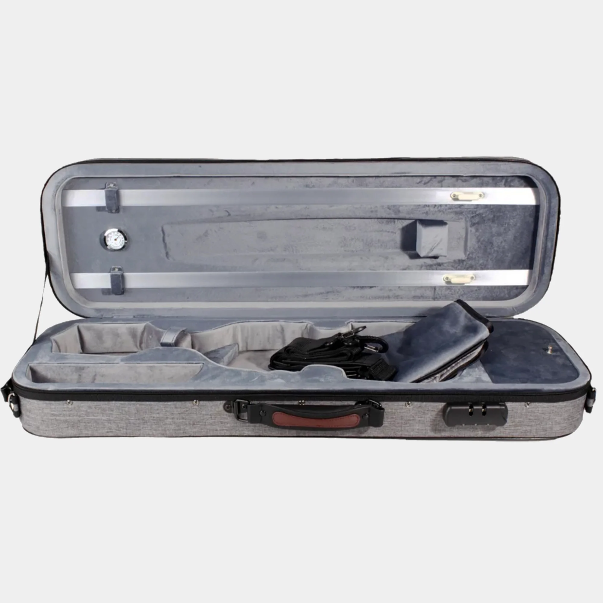 Oblong Striped Violin Case - Image 4